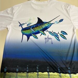 Guy Harvey Men’s Long Sleeve Fishing Shirt